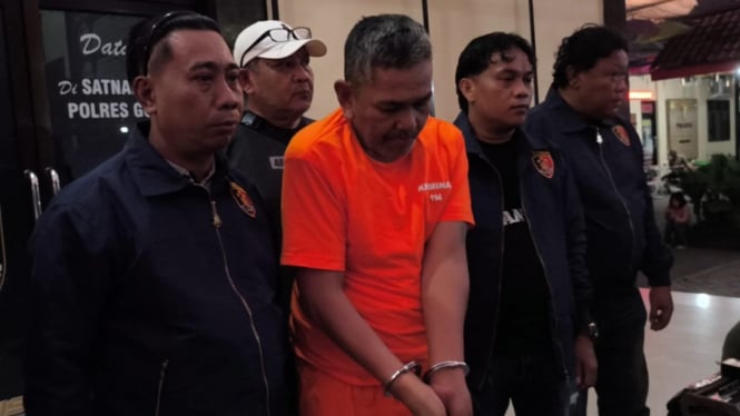 Tersangka pencurian dengan kekerasan komplotan debt collector.