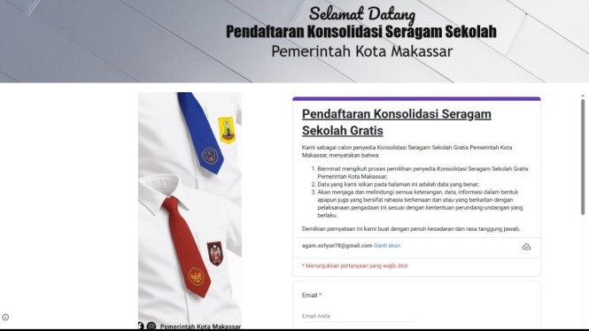 Jejak Rahasia Proyek Seragam Sekolah Gratis