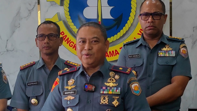 Komandan Lantamal VI Makassar, Brigjen TNI (Mar) Wahyudi