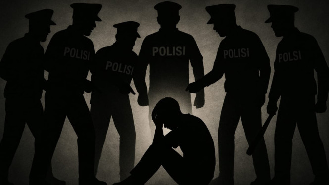 Ilustrasi : 6 Oknum Anggota Polisi Aniaya Pemuda Takalar