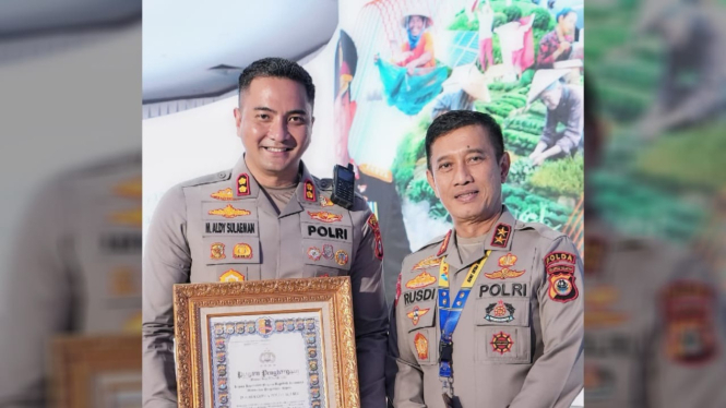 AKBP Muhammad Aldy Sulaiman Bersama Brigjen Pol Rusdi Hartono