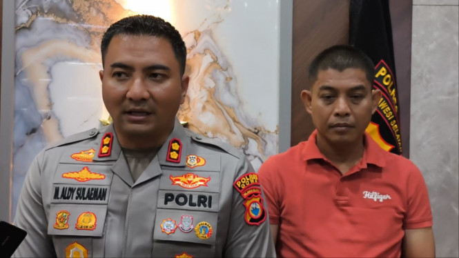 AKBP Muhammad Aldy Sulaiman bersama AKP Bachtiar