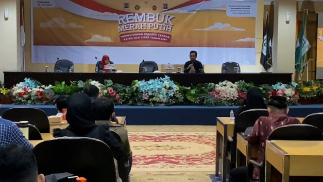 Peserta Rembuk Merah Putih simak diskusi