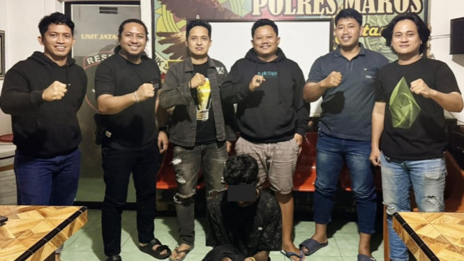 Pelaku Penusukan di Marusu Diamankan Jatanras Polres Maros
