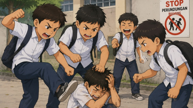 Kekerasan anak masih terjadi di linngkup sekolah (Ilustrasi internet)