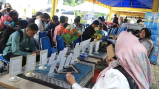 Ada 1.251 Lowongan Kerja dari 23 Perusahaan, Job Fair Pembangunan Kota Tangerang Diminati Banyak Pelamar Kerja