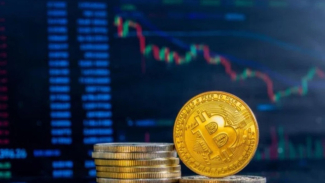 Ilustrasi Bitcoin.