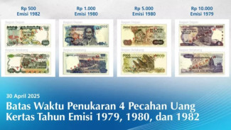 Segera Tukar! Uang Kertas Emisi 1979, 1980, dan 1982 Hanya Bisa Ditukar di BI hingga 30 April 2025