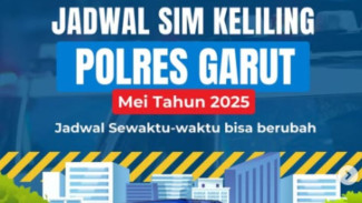 Lokasi SIM Keliling Garut, Sabtu 31 Mei 2025