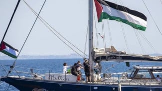 Kapal Freedom Flotilla “Handala” Kembali Coba Tembus Blokade Israel untuk Bantu Gaza
