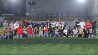 Forum Jurnalis dan PT Surveyor Indonesia Gelar Gathering dan Laga Mini Soccer Persahabatan