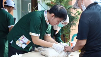 DKP Kota Tangerang Ajak Warga Manfaatkan Layanan Kesehatan Hewan Gratis di Puskeswan