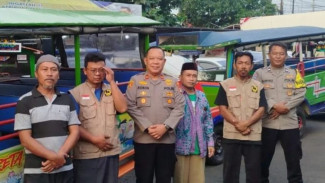 Polisi Tindak Angkot Bersuara Bising di Kota Tangerang