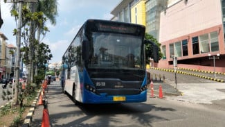 Warga Tangerang Nikmati Transjakarta Rp1, Imbas Demo Kenaikan Tunjangan DPR