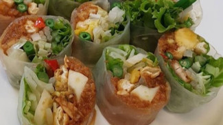 Ini Resep Gado-gado Roll, untuk Bekal Bergizi Anak