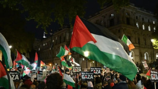 Ratusan Warga London Gelar Aksi Solidaritas Gaza, Kecam Pelanggaran Gencatan Senjata oleh Israel
