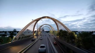 Tangerang Bakal Punya Ikon Baru, Jembatan dengan Arsitektur Modern