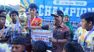 Pemkot Tangerang Perkuat Pembinaan Atlet Muda Lewat Kejurnas U-12