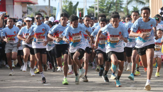 Kogabwilhan III Sukses Gelar Trisula Heroes Run 2025, Ribuan Warga Mimika Meriahkan Hari Pahlawan