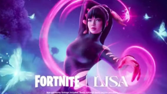 Penampakan Lisa BLACKPINK di Fortnite Festival dengan Skin Bertema Alter Ego