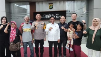 MSP Bersama Polres Metro Tangerang Kota Salurkan Bantuan Sembako untuk Warga
