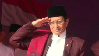 Apel Hari Santri Nasional 2025, Menag Kembali Mendoakan Korban Pesantren Al Khoziny Sidoarjo