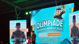 Olimpiade Madrasah Indonesia 2025, Ini Pesan Wamenag