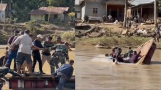 Video Wagub Aceh Jatuh ke Sungai saat Tinjau Lokasi Bencana, Bagaimana Kondisinya?