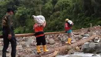 Relawan Tangerang Antar Bantuan Logistik ke Lokasi Bencana di Sumatera Barat