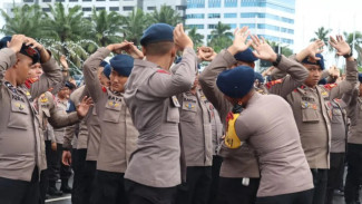 Aksi Buruh dan Ojol di Jakarta Pusat Dijaga 1.683 Personel Gabungan