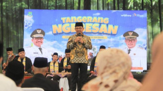 Rayakan HUT ke-33 Kota Tangerang, Ratusan Pasangan Ikut Program Tangerang Ngebesan
