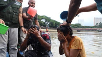 Mengenal Tradisi Keramas Bareng di Sungai Cisadane, Warisan Budaya Sambut Ramadan
