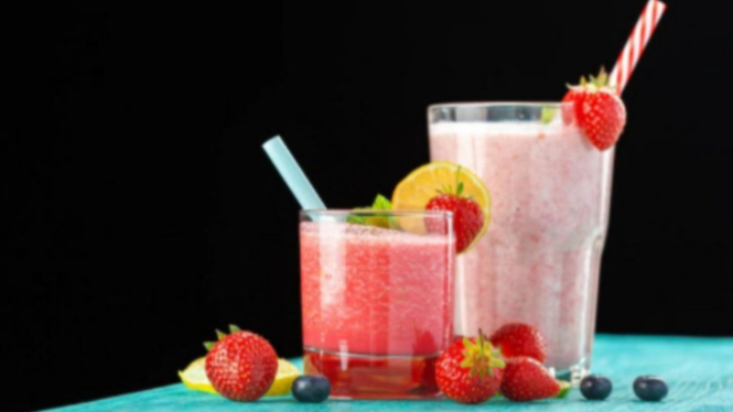 Ilustrasi Smoothie.