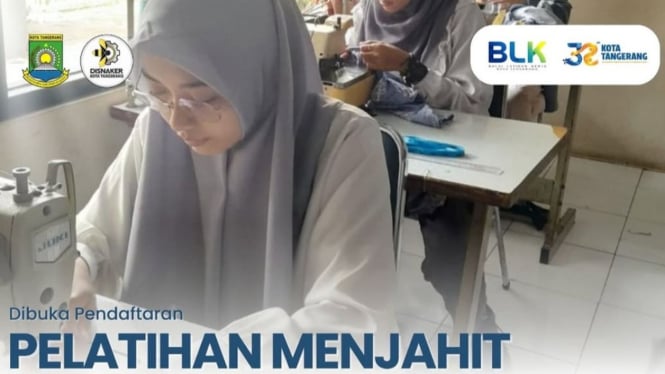 BLK Kota Tangerang Buka Pelatihan Menjahit.