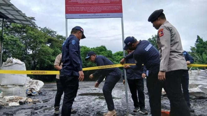 KLHK Segel Pabrik Tekstil di Tangerang