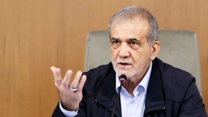 Presiden Iran Masoud Pezeshkian. ANTARA/Anadolu