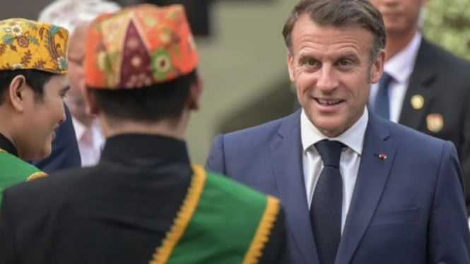Presiden Prancis Emmanuel Macron. (ANTARA)