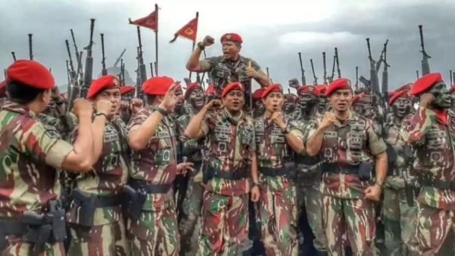Ilustrasi Kopassus TNI