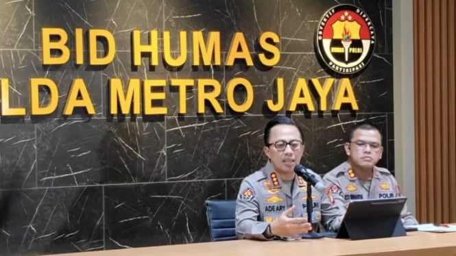 Kabid Humas Polda Metro Jaya, Kompol Ade Ary Syam Indradi. (ANTARA)