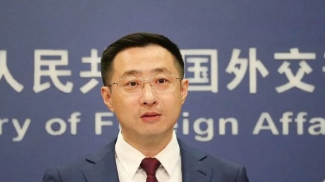 Juru Bicara Kementerian Luar Negeri China Lin Jian (ANTARA)