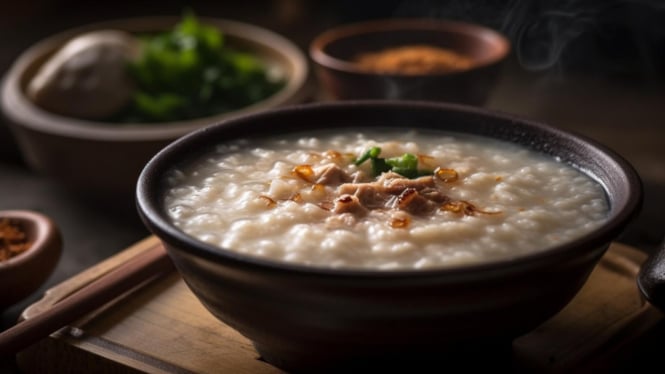Ilustrasi bubur ayam (freepik.com)