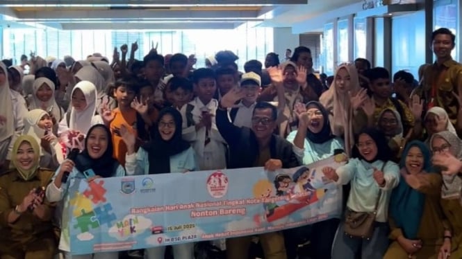 Nobar film Jumbo daam rangka Peringati Hari Anak Nasional
