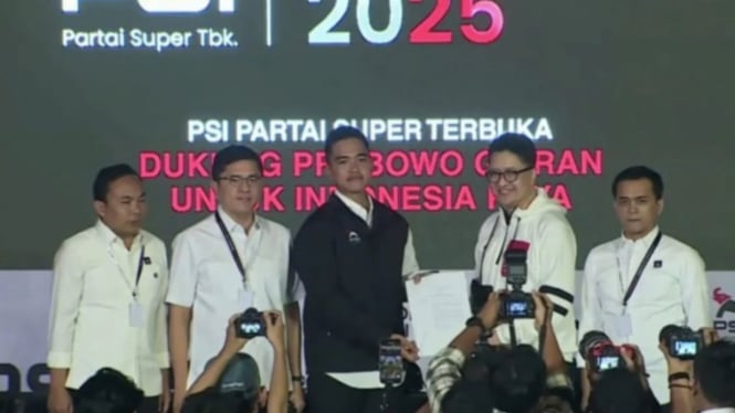 Kaesang Pangarep kembali terpilih sebagai Ketua Umum PSI (ANTARA)