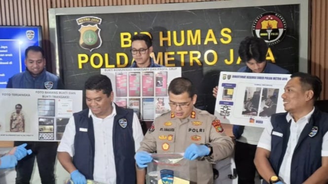 Polda Metro Jaya ungkap kasus napi kendalikan prostitusi (ANTARA)