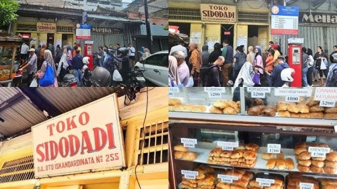 Toko roti Sidodadi di Bandung