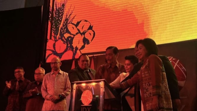 Luhut luncurkan Yayasan Padi Kapas Indonesia di BEI, Senin (28/7)