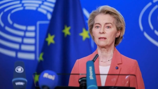 Presiden Komisi Eropa Ursula von der Leyen. ANTARA