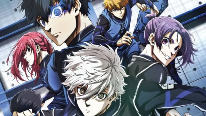 Poster film "Blue Lock the Movie - Episode Nagi". ANTARA
