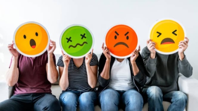Ilustrasi seseorang yang belum matang secara emosional