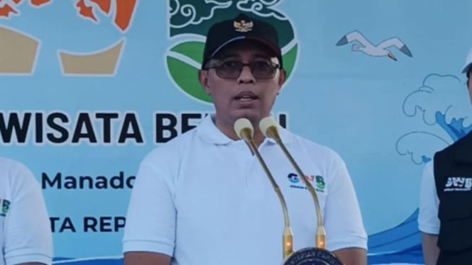 Kepala Kantor Komunikasi Kepresidenan, Hasan Nasbi. ANTARA